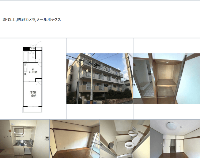 蕨平和マンション - 画像 1/1